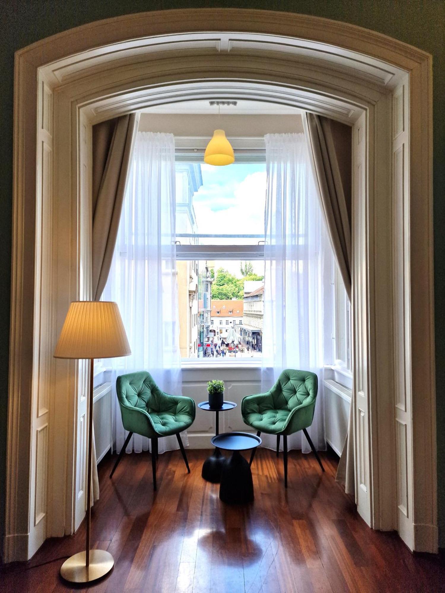 Apartment Exclusive View Cvjetni Trg Zagreb Bagian luar foto