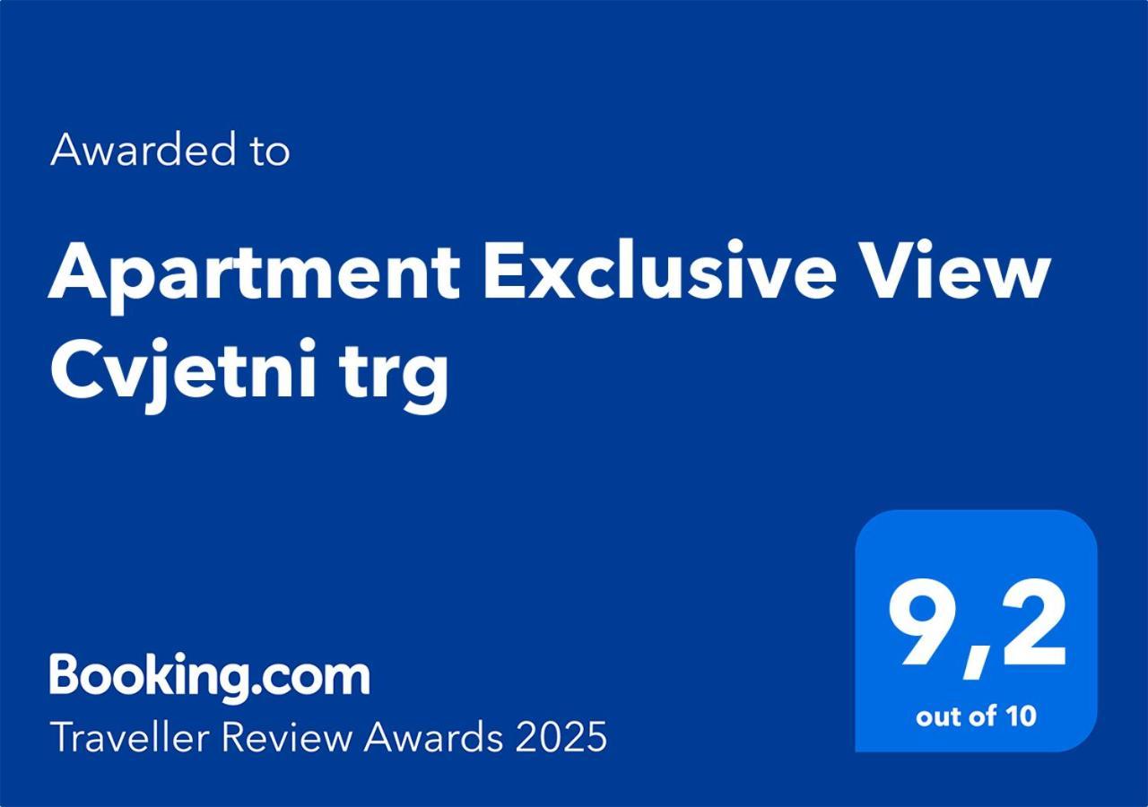 Apartment Exclusive View Cvjetni Trg Zagreb Bagian luar foto